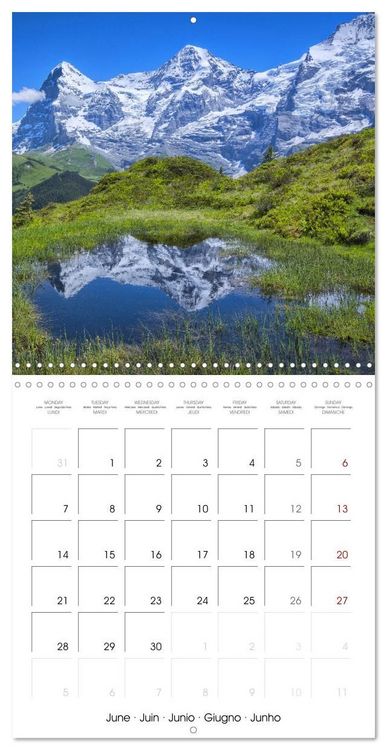 Produktbild: Beautiful Switzerland (Wall Calendar 2027 12 &times; 12 Inch) CALVENDO 12 Month Wall Calendar