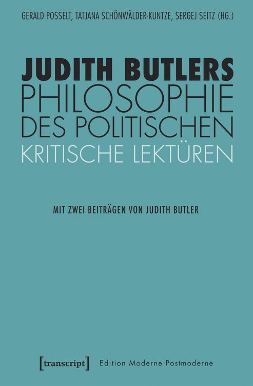Produktbild: Judith Butlers Philosophie des Politischen