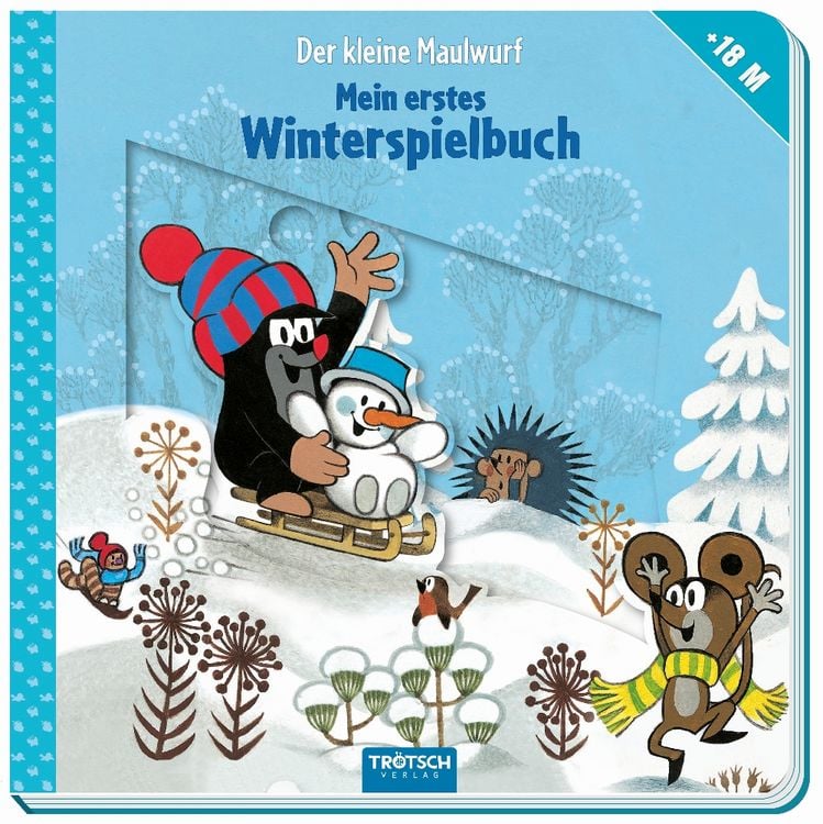 Produktbild: Tr&ouml;tsch Der kleine Maulwurf Mein erstes Winterspielbuch