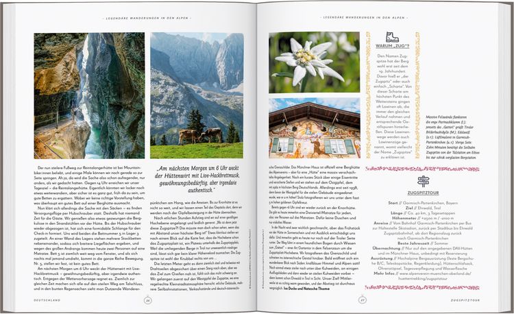 Produktbild: LONELY PLANET Bildband Legend&auml;re Wanderungen in den Alpen