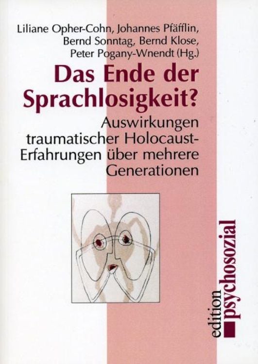Bild vom Artikel Das Ende der Sprachlosigkeit? vom Autor Liliane Opher-Cohn