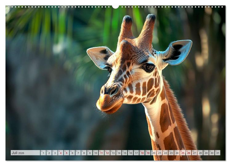 Produktbild: Bedrohte Tierwelt SCHATTEN DES VERSCHWINDENS (Wandkalender 2026 DIN A2 quer), CALVENDO Monatskalender