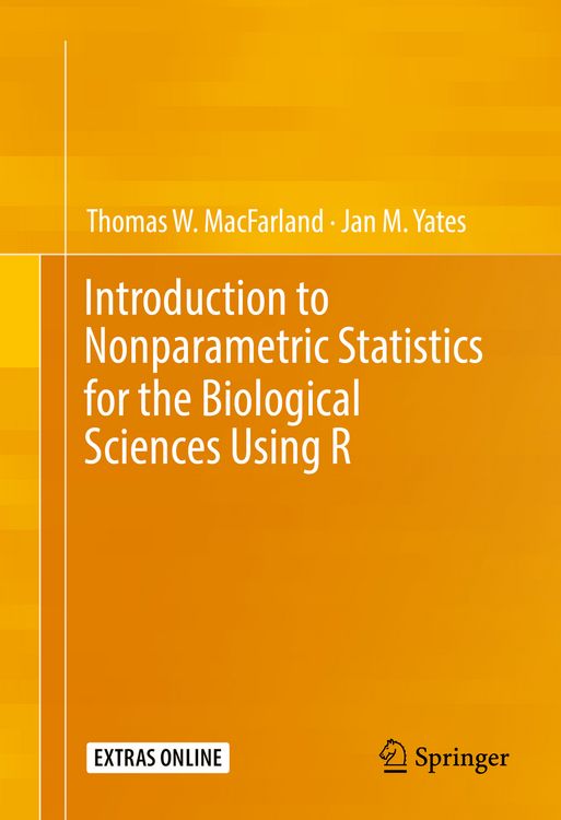 Produktbild: Introduction to Nonparametric Statistics for the Biological Sciences Using R