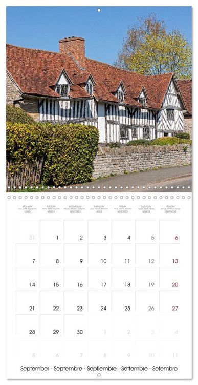 Produktbild: Stratford upon Avon - Shakespeare's Hometown (Wall Calendar 2026 12 &times; 12 Inch) CALVENDO 12 Month Wall Calendar