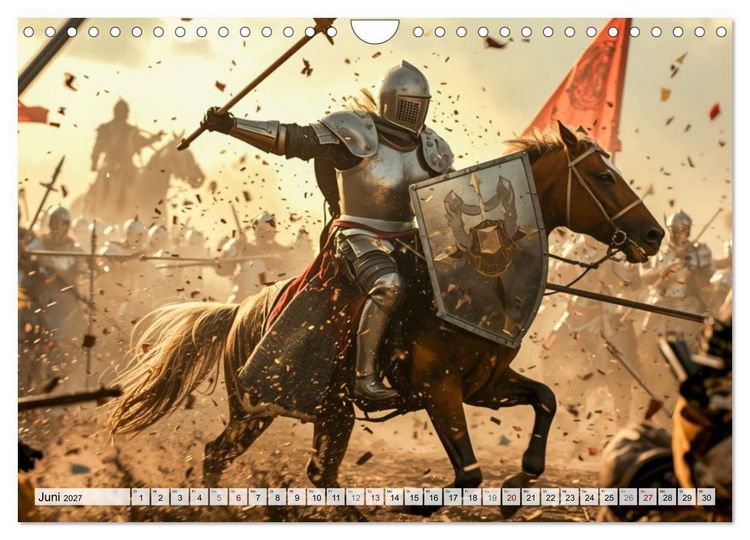 Produktbild: Camelot &ndash; Aufstieg und Fall einer Legende (Wandkalender 2027 DIN A4 quer), CALVENDO Monatskalender