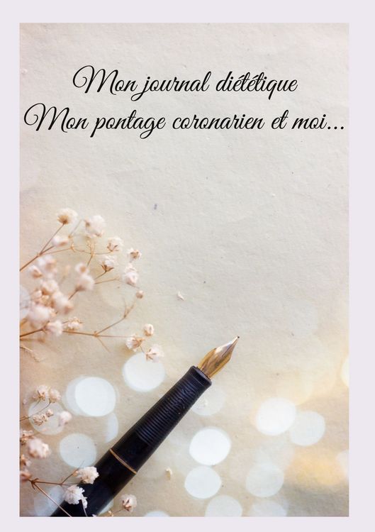 Produktbild: Mon journal di&eacute;t&eacute;tique : mon pontage coronarien et moi...