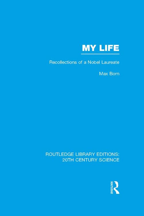 Produktbild: My Life: Recollections of a Nobel Laureate