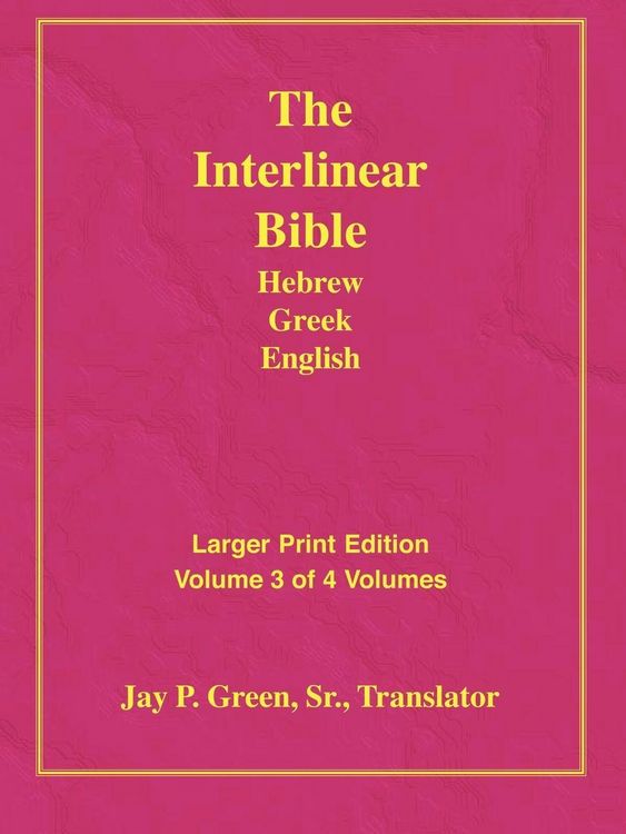 Produktbild: Larger Print Bible-Il-Volume 3