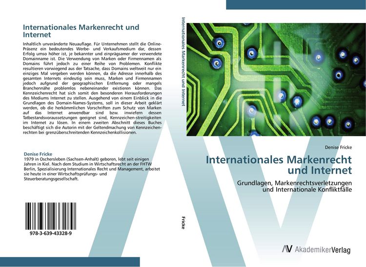 Produktbild: Internationales Markenrecht und Internet