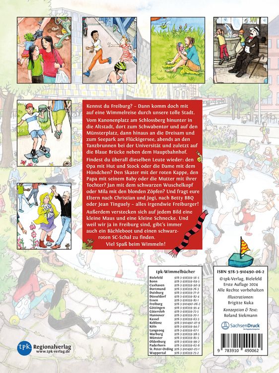 Produktbild: Das gro&szlig;e FREIBURG-Wimmelbuch