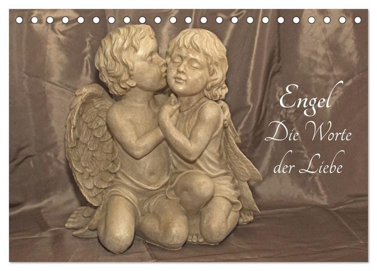 Produktbild: Engel - Die Worte der Liebe (Tischkalender 2027 DIN A5 quer), CALVENDO Monatskalender