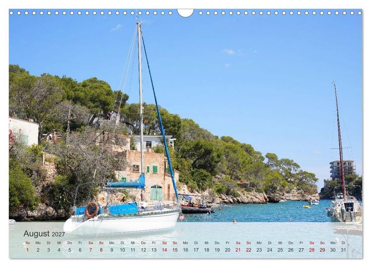Produktbild: Cala Figuera - Mallorcas Traumbucht (Wandkalender 2027 DIN A3 quer), CALVENDO Monatskalender