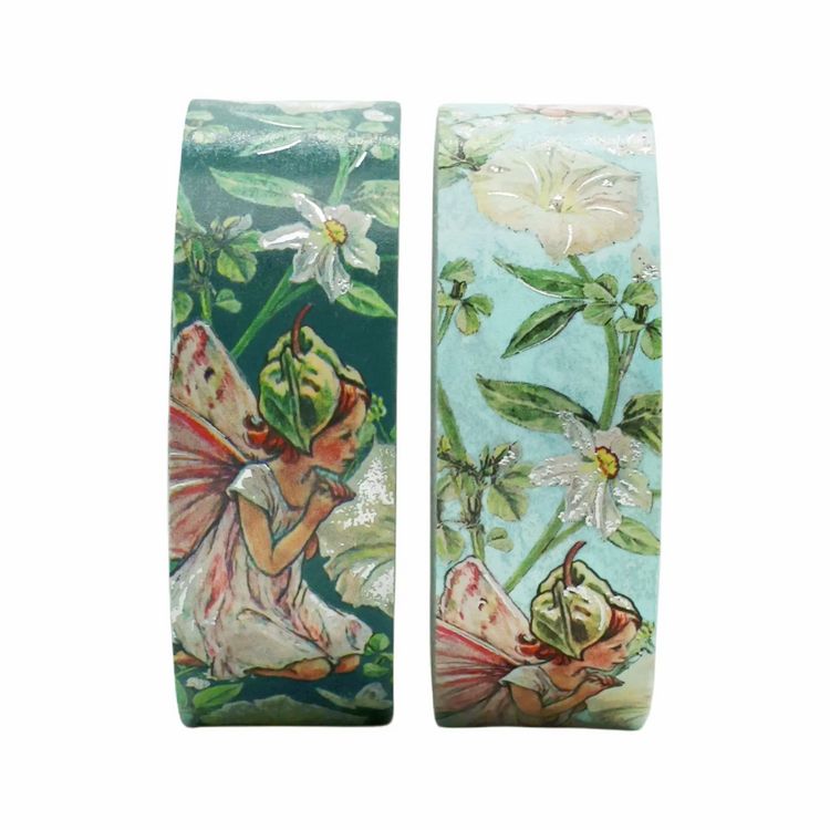 Produktbild: Washi Tape, Fee mit wei&szlig;er Winde