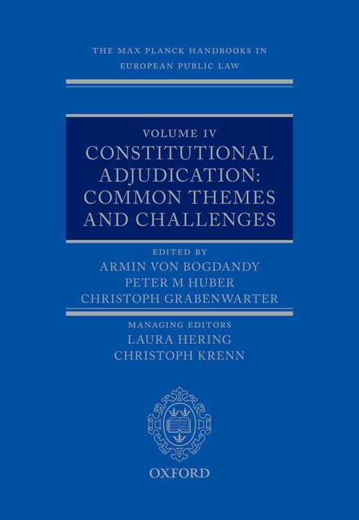 Produktbild: The Max Planck Handbooks in European Public Law