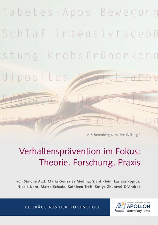 Produktbild: Verhaltenspr&auml;vention im Fokus: Theorie, Forschung, Praxis