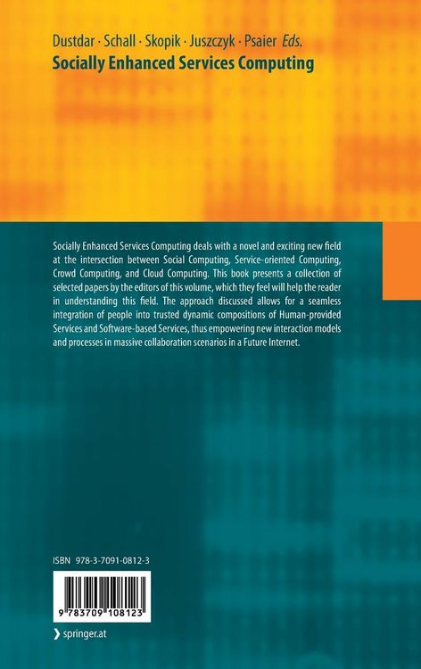 Produktbild: Socially Enhanced Services Computing