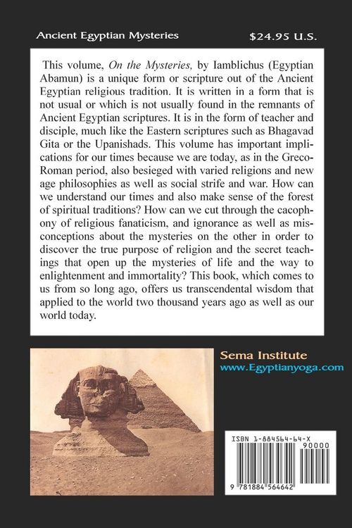 Produktbild: On the Mysteries of the Egyptians, Chaldeans and Assyrians