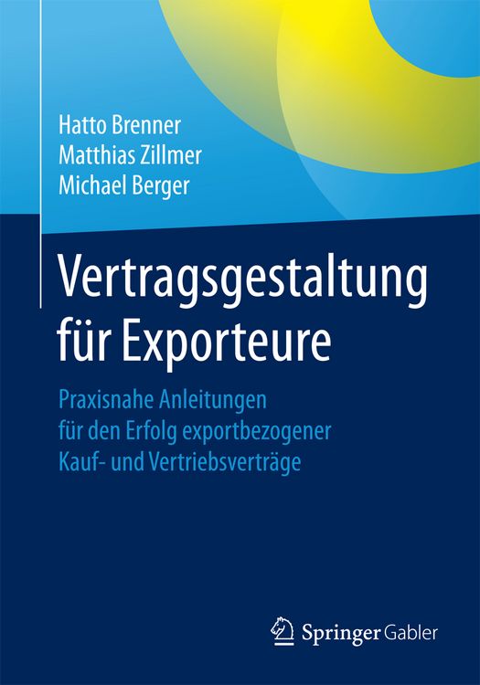 Produktbild: Vertragsgestaltung f&uuml;r Exporteure