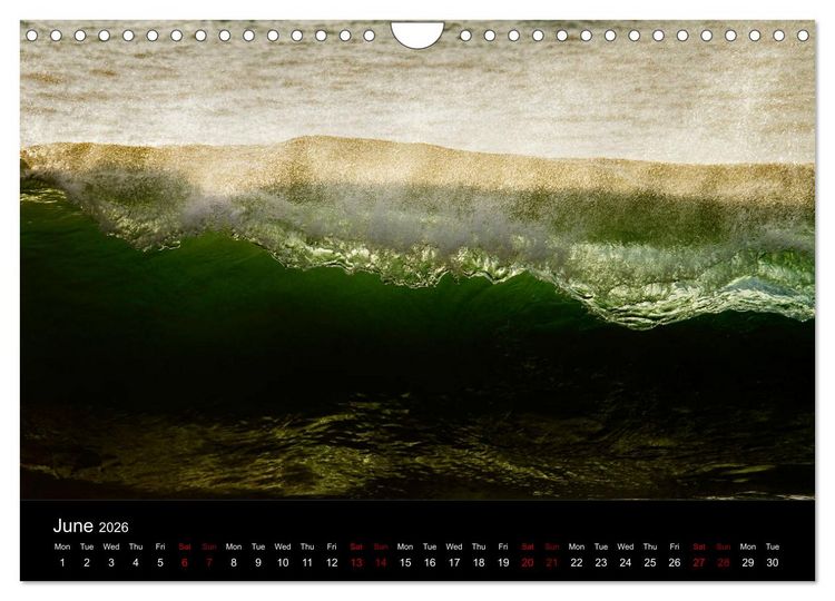 Produktbild: Cornish Surf and Storms (Wall Calendar 2026 DIN A4 landscape), CALVENDO 12 Month Wall Calendar