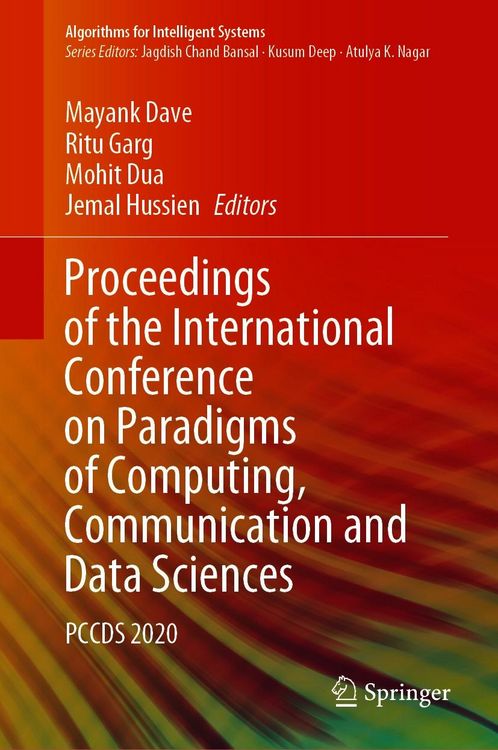 Produktbild: Proceedings of the International Conference on Paradigms of Computing, Communication and Data Sciences