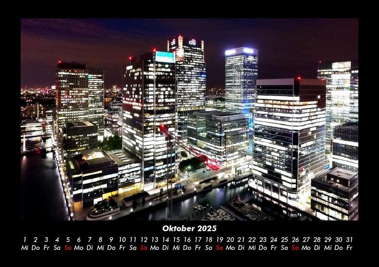 Produktbild: Londons sch&ouml;nste Seiten 2025 Fotokalender DIN A3