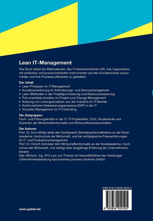 Produktbild: Lean IT-Management