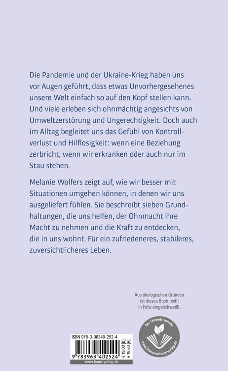 Produktbild: Nimm der Ohnmacht ihre Macht