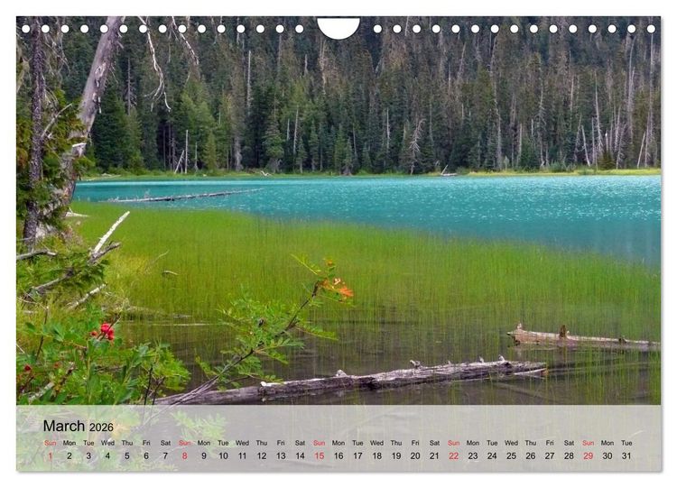 Produktbild: Canada Impressions (Wall Calendar 2026 DIN A4 landscape), CALVENDO 12 Month Wall Calendar
