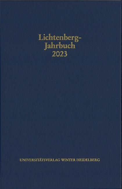 Produktbild: Lichtenberg-Jahrbuch 2023