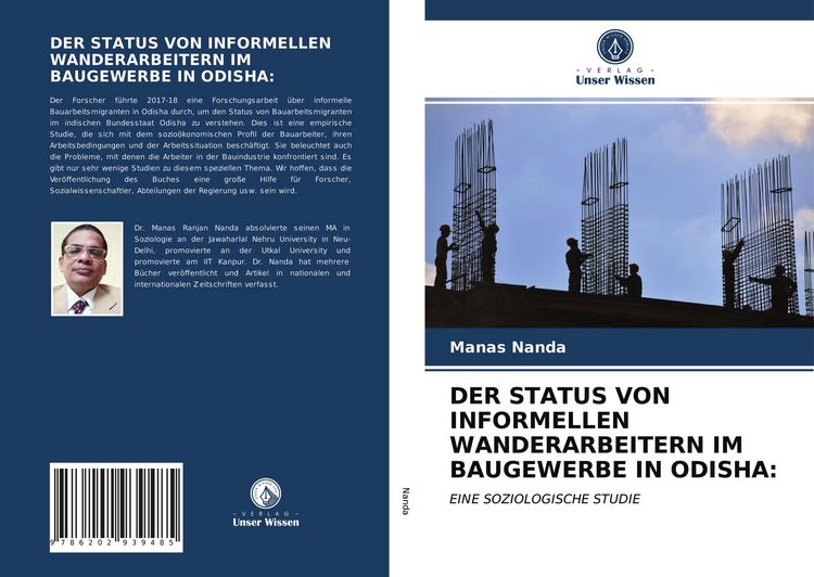 Produktbild: Der Status von Informellen Wanderarbeitern im Baugewerbe in Odisha: