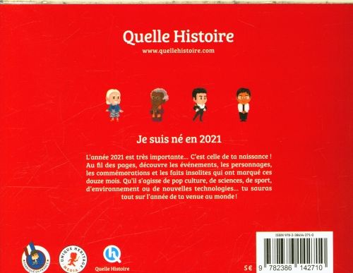 Produktbild: Je suis n&eacute; en 2021 : et quelle ann&eacute;e !