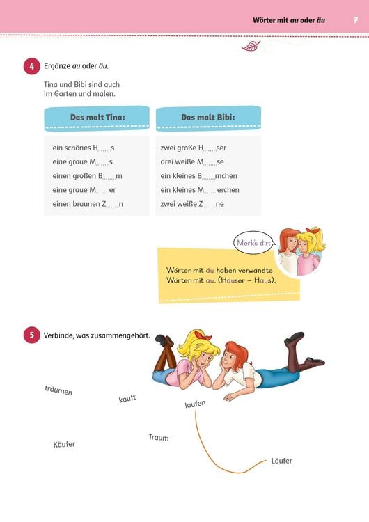 Produktbild: Bibi & Tina: Mein &Uuml;bungsbuch f&uuml;r die 2. Klasse