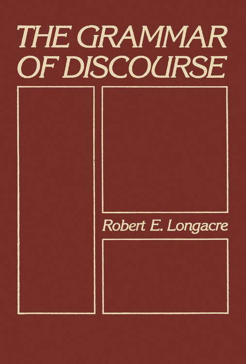 Produktbild: The Grammar of Discourse