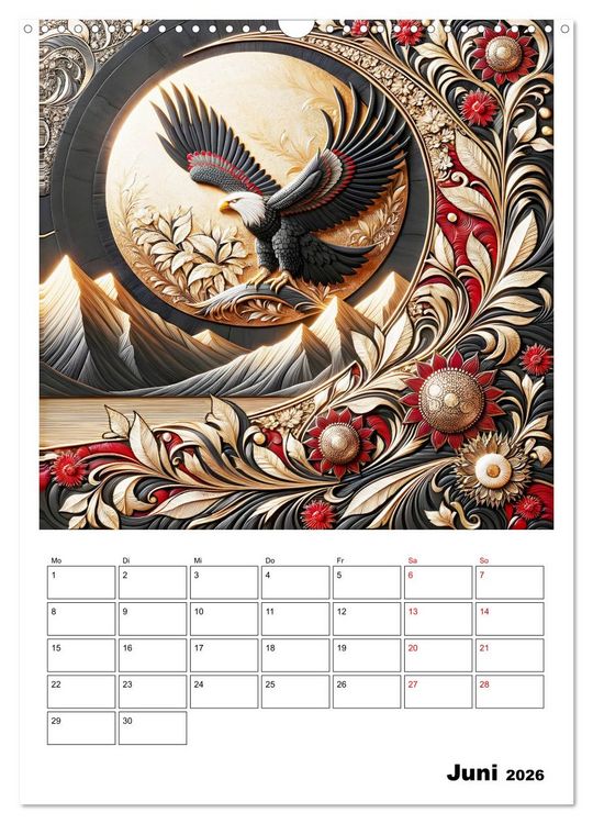Produktbild: Tierische Mondlichtmagie (Wandkalender 2026 DIN A3 hoch), CALVENDO Monatskalender