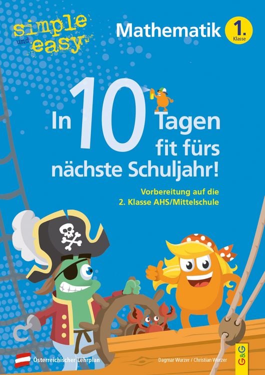 Produktbild: simple und easy In 10 Tagen fit f&uuml;rs n&auml;chste Schuljahr! Mathematik 1