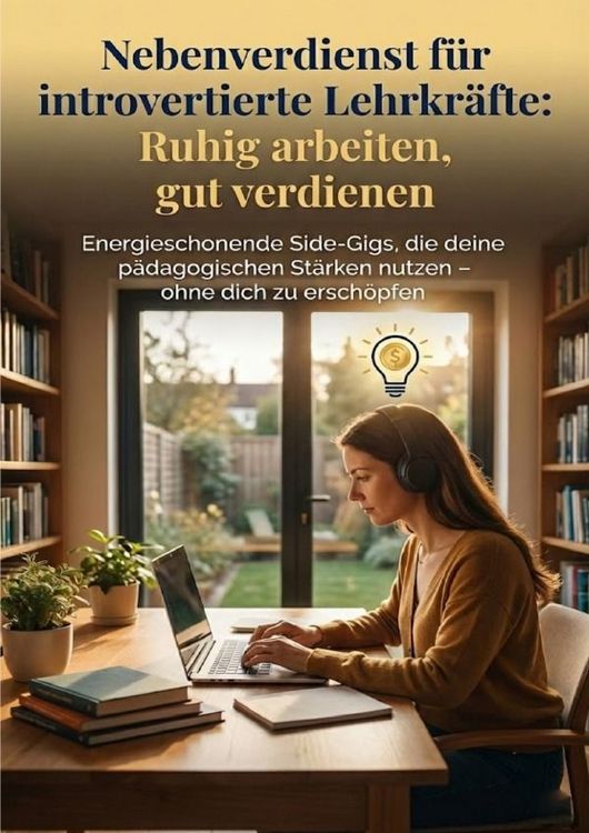 Produktbild: Nebenverdienst f&uuml;r introvertierte Lehrkr&auml;fte: Ruhig arbeiten, gut verdienen