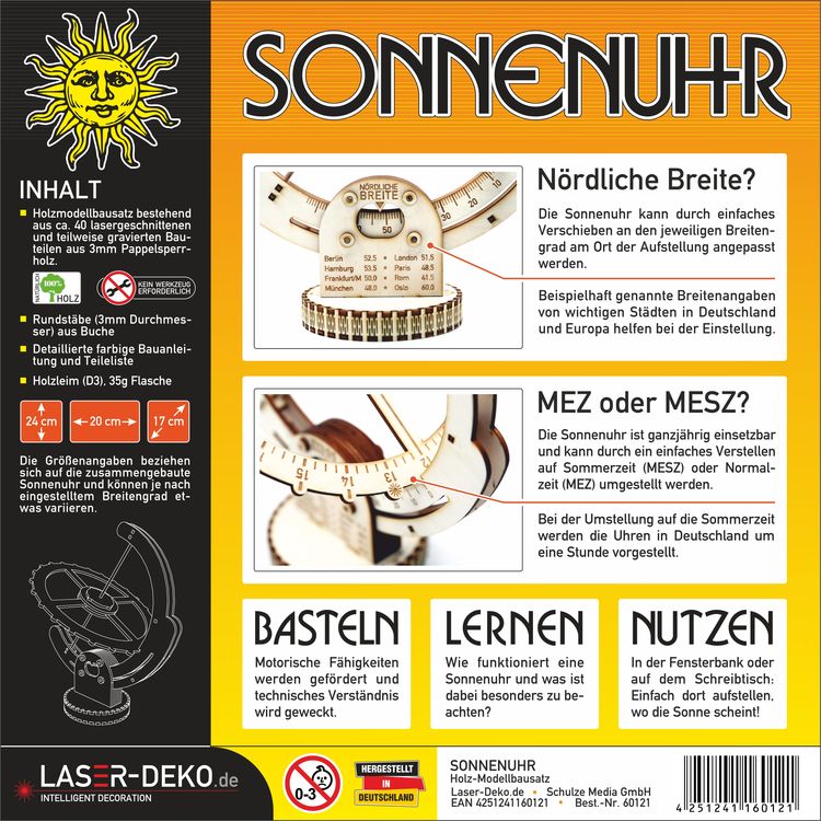 Produktbild: Sonnenuhr