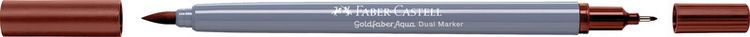 Produktbild: Faber-Castell Tuschestift Dual Marker burnt siena