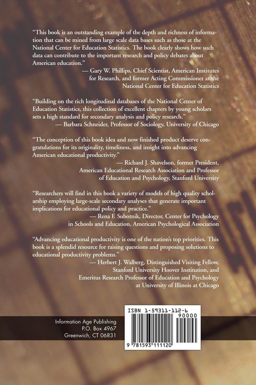 Produktbild: Advancing Educational Productivity