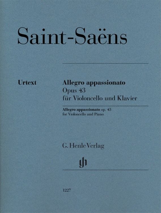 Produktbild: Camille Saint-Saëns - Allegro appassionato op. 43 für Violoncello und Klavier