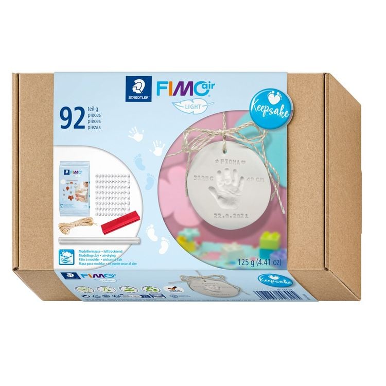 Produktbild: STAEDTLER FIMO Modelliermasse FIMOair Set Keepsake 92 Teile