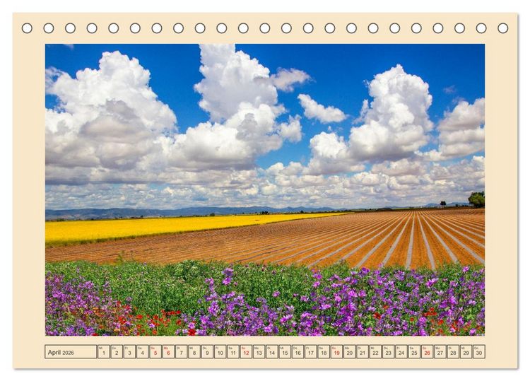 Produktbild: Kastilien - La Mancha (Tischkalender 2026 DIN A5 quer), CALVENDO Monatskalender