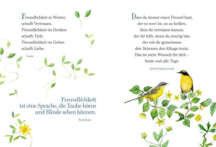 Produktbild: Sch&ouml;ne Gr&uuml;&szlig;e: Mit dir ist jeder Tag ein Fest (M. Bastin)
