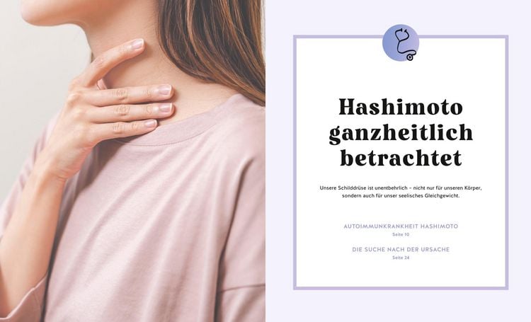 Produktbild: Hashimoto ganzheitlich behandeln