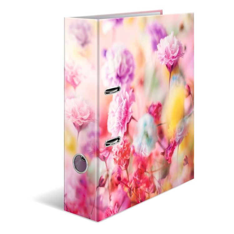 Produktbild: HERMA Motivordner Spring Flowers DIN A4 R&uuml;ckenbreite 7cm