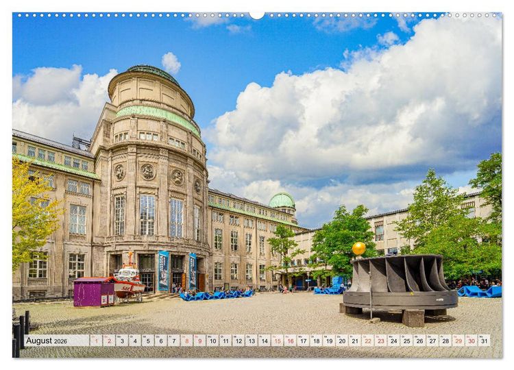 Produktbild: M&uuml;nchen Impressionen (Wandkalender 2026 DIN A2 quer), CALVENDO Monatskalender