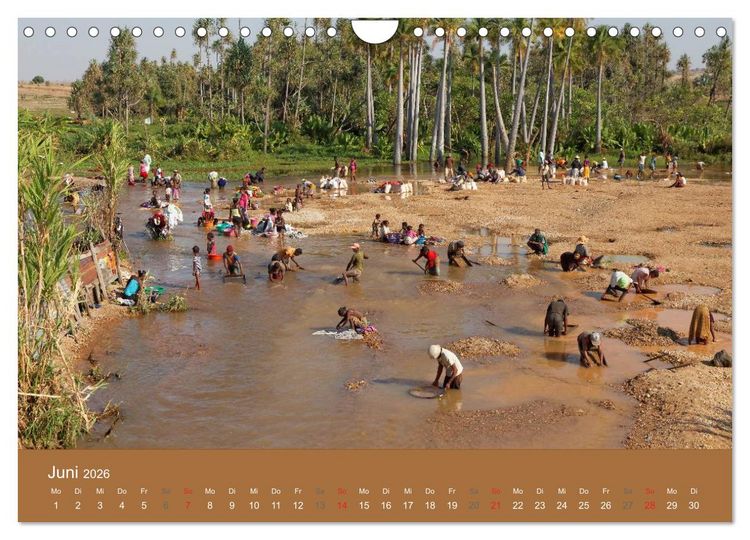 Produktbild: Alltag in Madagaskar (Wandkalender 2026 DIN A4 quer), CALVENDO Monatskalender