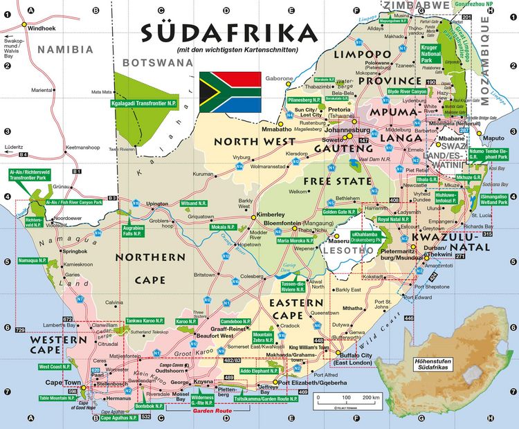 Produktbild: Reise Know-How Reiseführer Südafrika