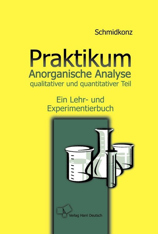 Produktbild: Praktikum Anorganische Analyse