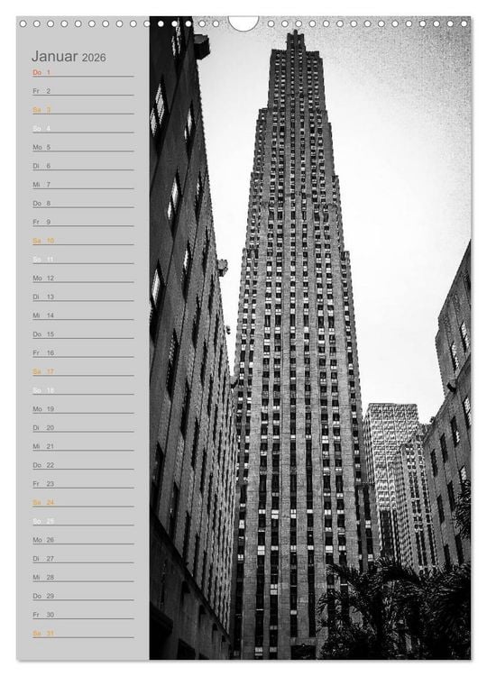 Produktbild: New York Vertical (Wandkalender 2026 DIN A3 hoch), CALVENDO Monatskalender